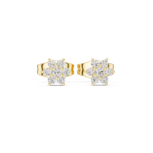 Pushpika Diamond Bloom Studs